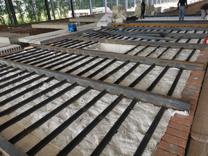 Огнеупорный хлопок керамического волокна теплоизоляции для облицовки стены печи