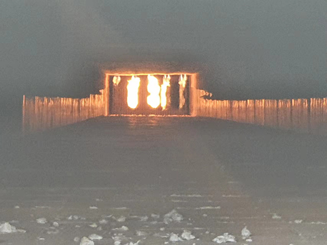 Монтажная тоннельная печь для обжига кирпича (сечение печи 4,6-4,8 м)