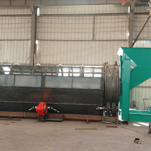 Роликовое сито с неосевым приводом для тяжелых условий эксплуатации (высокопрочный сепаратор почвы с ситом)