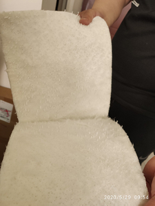 Хлопок из керамического волокна из огнеупорного сырья высокой чистоты белого цвета