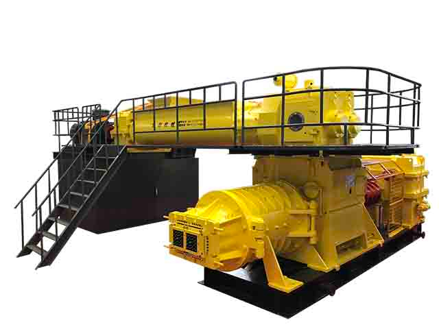 Вакуумный экструдер для производства блоков JKY75/65EII-4.0