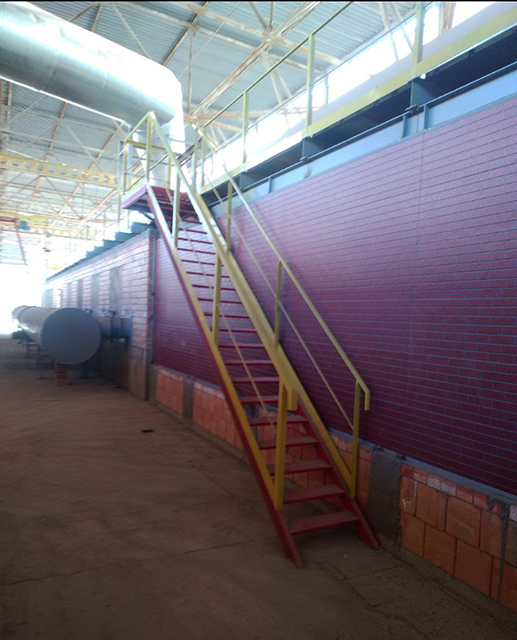 Монтажная тоннельная печь для обжига кирпича (сечение печи 4,6-4,8 м)